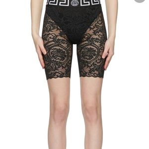 😎Versace lace shorts Donna cycle style